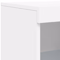 vidaXL Sideboards with LED Lights Cupboard 3 pcs Concrete Grey Engineered Wood - white - Additional view 10