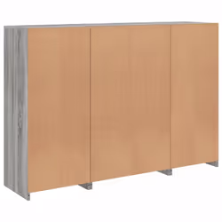 vidaXL Sideboards with LED Lights Cupboard 3 pcs Concrete Grey Engineered Wood - grey sonoma - Additional view 9