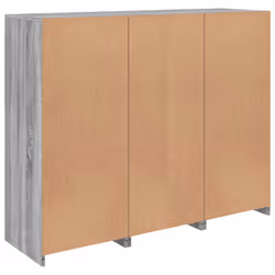 vidaXL Sideboards with LED Lights Cupboard Engineered Wood - grey sonoma - Additional view 9