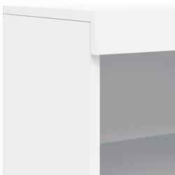 vidaXL Sideboards with LED Lights Cupboard Side Cabinet 3 pcs Engineered Wood - white - Additional view 10
