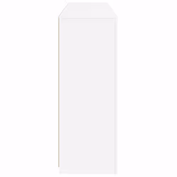 vidaXL Sideboards with LED Lights Cupboard Side Cabinet 3 pcs Engineered Wood - white - Additional view 8