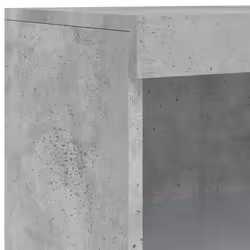 vidaXL Sideboards with LED Lights Cupboard Side Cabinet 3 pcs Engineered Wood - concrete grey - Additional view 10