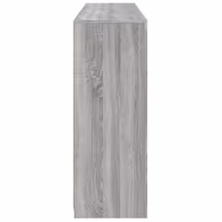 vidaXL Sideboards with LED Lights Cupboard Side Cabinet 3 pcs Engineered Wood - grey sonoma - Additional view 8