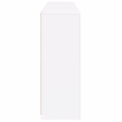 vidaXL Sideboards with LED Lights Cupboard 3 pcs Concrete Grey Engineered Wood - white - Additional view 8