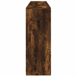 vidaXL Sideboards with LED Lights Cupboard 3 pcs Concrete Grey Engineered Wood - smoked oak - Additional view 8