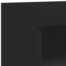 vidaXL Sideboard with LED Lights Home Cupboard Side Cabinet Storage Highboard - black - Additional view 10