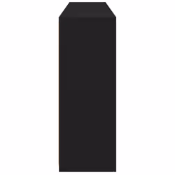 vidaXL Sideboard with LED Lights Home Cupboard Side Cabinet Storage Highboard - black - Additional view 6
