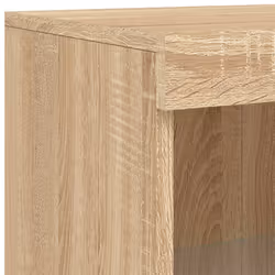 vidaXL Sideboard with LED Lights Home Cupboard Side Cabinet Storage Highboard - sonoma oak - Additional view 10