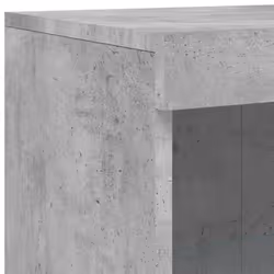 vidaXL Sideboard with LED Lights Home Cupboard Side Cabinet Storage Highboard - concrete grey - Additional view 10