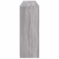 vidaXL Sideboard with LED Lights Home Cupboard Side Cabinet Storage Highboard - grey sonoma - Additional view 6