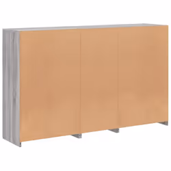 vidaXL Sideboard with LED Lights Home Cupboard Side Cabinet Storage Highboard - grey sonoma - Additional view 7