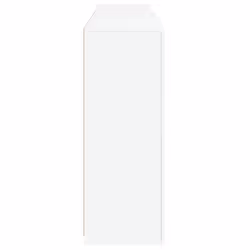 vidaXL Sideboard with LED Lights Home Cupboard Side Cabinet Storage Highboard - white - Additional view 6