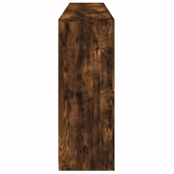 vidaXL Sideboard with LED Lights Home Cupboard Side Cabinet Storage Highboard - smoked oak - Additional view 6