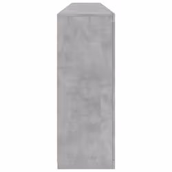 vidaXL Sideboard with LED Lights Home Cupboard Side Cabinet Storage Highboard - concrete grey - Additional view 6