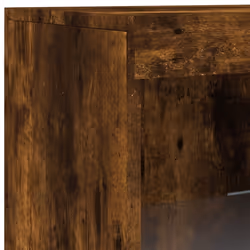vidaXL Sideboard with LED Lights Home Cupboard Side Cabinet Storage Highboard - smoked oak - Additional view 10