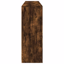 vidaXL Sideboard with LED Lights Home Cupboard Side Cabinet Storage Highboard - smoked oak - Additional view 6