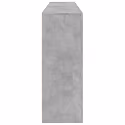 vidaXL Sideboard with LED Lights Home Cupboard Side Cabinet Storage Highboard - concrete grey - Additional view 6