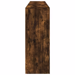 vidaXL Sideboard with LED Lights Home Cupboard Side Cabinet Storage Highboard - smoked oak - Additional view 6