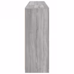 vidaXL Sideboard with LED Lights Home Cupboard Side Cabinet Storage Highboard - grey sonoma - Additional view 6