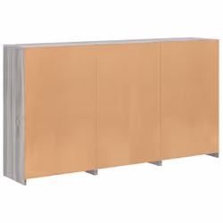 vidaXL Sideboard with LED Lights Home Cupboard Side Cabinet Storage Highboard - grey sonoma - Additional view 7