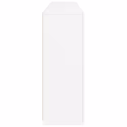 vidaXL Sideboard with LED Lights Home Cupboard Side Cabinet Storage Highboard - white - Additional view 6