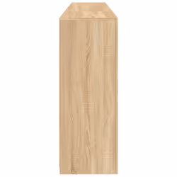 vidaXL Sideboard with LED Lights Home Cupboard Side Cabinet Storage Highboard - sonoma oak - Additional view 6