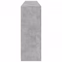 vidaXL Sideboard with LED Lights Home Cupboard Side Cabinet Storage Highboard - concrete grey - Additional view 6