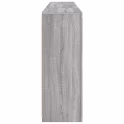 vidaXL Sideboard with LED Lights Home Cupboard Side Cabinet Storage Highboard - grey sonoma - Additional view 6