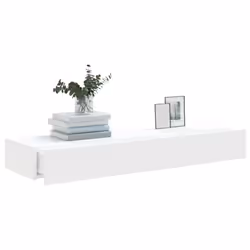 vidaXL TV Cabinets with LED Lights HiFi Cabinet Entertainment Centre TV Unit - white, 60 x 35 x 15.5 cm/ 2 pcs - Additional view 4