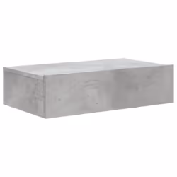 vidaXL TV Cabinets with LED Lights HiFi Cabinet Entertainment Centre TV Unit - concrete grey, 60 x 35 x 15.5 cm/ 1 pcs - Additional view 2