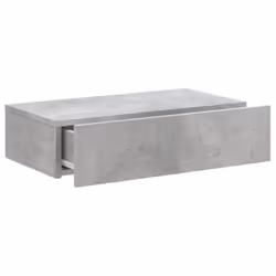 vidaXL TV Cabinets with LED Lights HiFi Cabinet Entertainment Centre TV Unit - concrete grey, 60 x 35 x 15.5 cm/ 1 pcs - Additional view 6