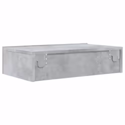 vidaXL TV Cabinets with LED Lights HiFi Cabinet Entertainment Centre TV Unit - concrete grey, 60 x 35 x 15.5 cm/ 1 pcs - Additional view 9