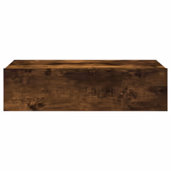 vidaXL TV Cabinets with LED Lights HiFi Cabinet Entertainment Centre TV Unit - smoked oak, 60 x 35 x 15.5 cm/ 1 pcs - Additional view 7