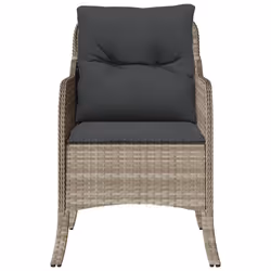 VidaXL 365150 outdoor chair Terrace Padded seat Polyrattan, Steel Anthracite - Additional view 5