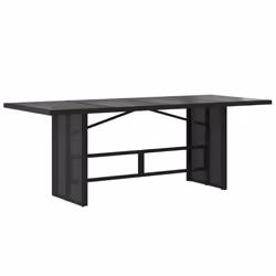 VidaXL 365304 outdoor table Black - Additional view 5