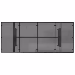 VidaXL 365304 outdoor table Black - Additional view 7