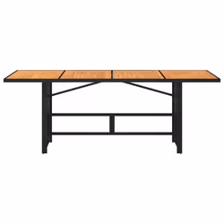 VidaXL 365309 outdoor table Black - Additional view 6