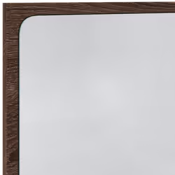vidaXL LED Bathroom Mirror Toilet Mirror Washroom Wall Mirror Engineered Wood - brown oak - Additional view 8