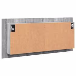 vidaXL LED Bathroom Mirror Cabinet Washroom Mirror Storage Cupboard Organiser - grey sonoma - Additional view 8