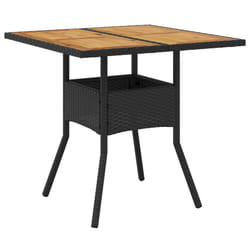 VidaXL 365519 outdoor table Black