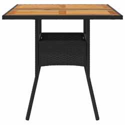 VidaXL 365519 outdoor table Black - Additional view 5