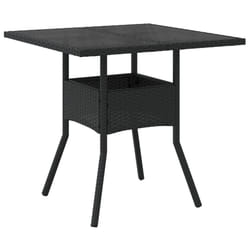 VidaXL 365521 outdoor table Black