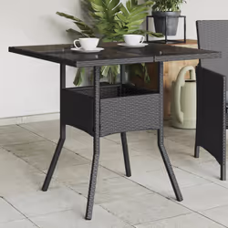 VidaXL 365521 outdoor table Black
