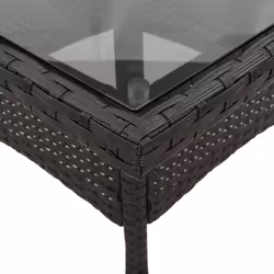 VidaXL 365521 outdoor table Black - Additional view 8