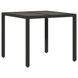 VidaXL 365525 outdoor table Black