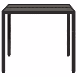 VidaXL 365525 outdoor table Black - Additional view 5