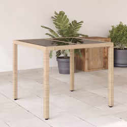 VidaXL 365527 outdoor table Beige