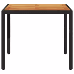 VidaXL 365529 outdoor table Black - Additional view 5