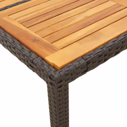 VidaXL 365529 outdoor table Black - Additional view 7