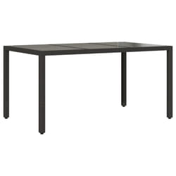 VidaXL 365531 outdoor table Black